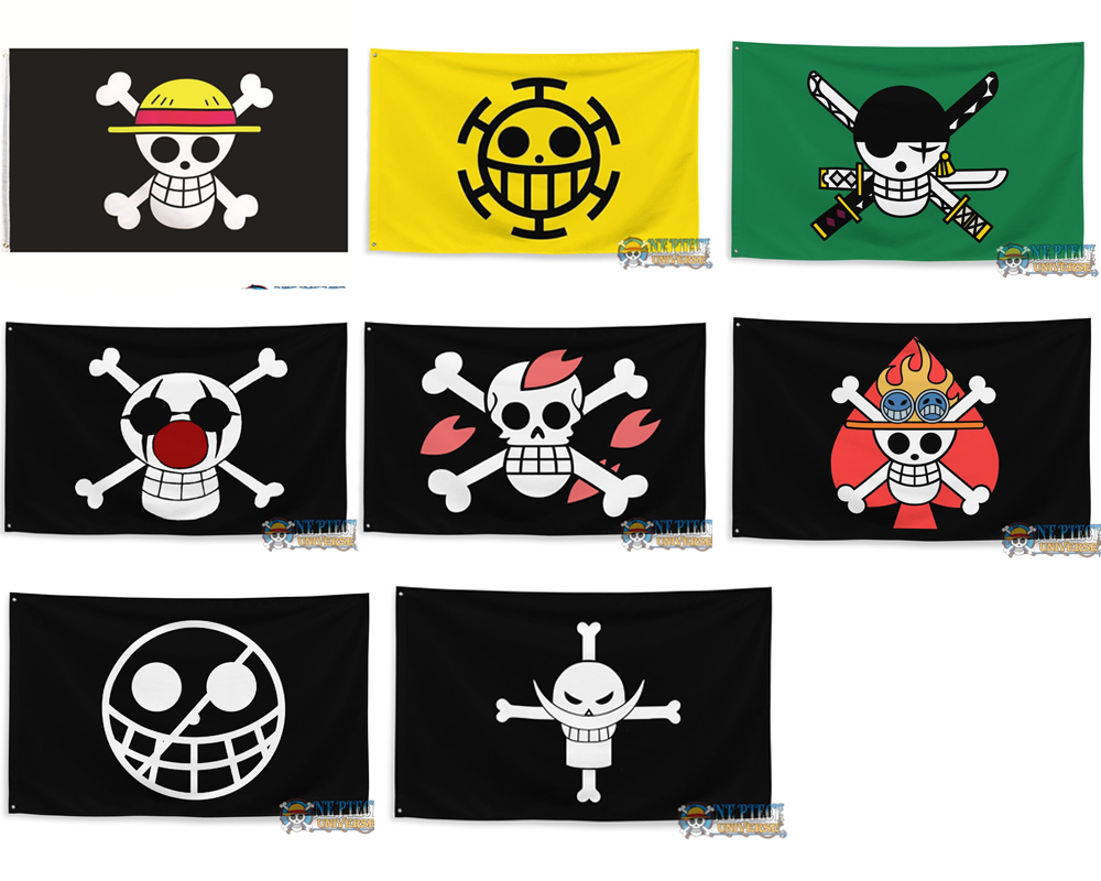 8 Epic One Piece Jolly Roger Flags Every Pirate Fan Needs! 9 one piece jolly roger flag