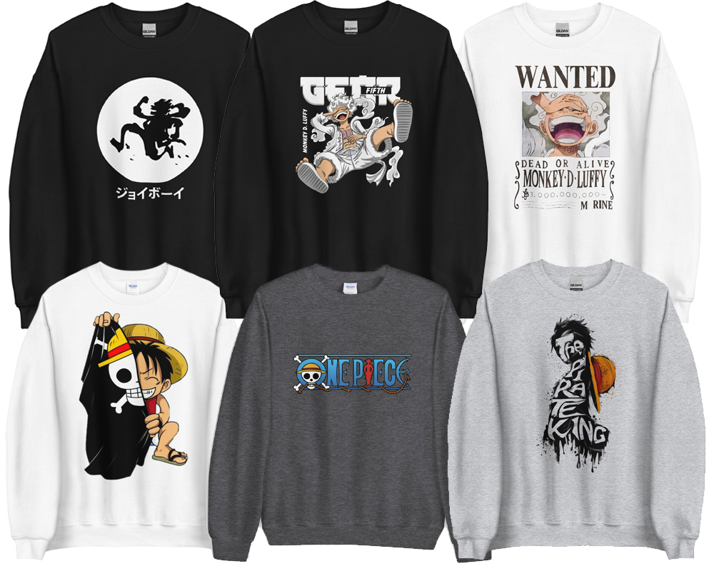 6 Must-Have One Piece Sweatshirts for True Fans of the Series 25 one piece sweatshirt