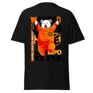 Bepo Wanted Heart Pirates One Piece Graphic T Shirt