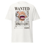 Monkey D Luffy Wanted Poster Gear 5 One Piece T Shirt