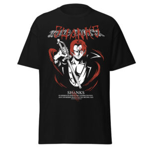 Red Haired Shanks Sword Aura One Piece T Shirt
