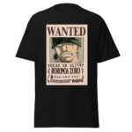 Roronoa Zoro Wanted Vintage Poster One Piece T Shirt