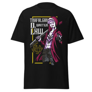 Trafalgar Law Dark Hoodie Style One Piece Anime T Shirt