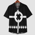 Bartholomew Kuma Paw Pattern One Piece Hawaiian Shirt