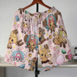 One Piece Chopper Cute Cartoon Pattern Beach Shorts