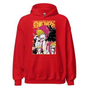One Piece Corazon Manga Panel Graphic Hoodie