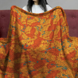 One Piece Mera Mera No Mi Devil Fruit Fleece Blanket