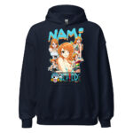 One Piece Nami Anime Graphic Hoodie Cute Style