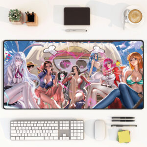 One Piece Anime Girls Crew Extended Desk Mouse Pad