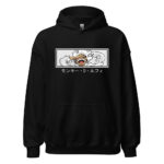One Piece Luffy Gear 5 Minimal Manga Panel Hoodie