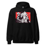 One Piece Luffy Zoro Manga Panel Graphic Hoodie