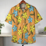 One Piece Sanji Egghead Floral Pattern Hawaiian Shirt