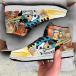 One Piece Shoes Chopper Multi Panel Color Anime High Top
