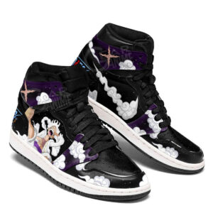 One Piece Shoes Luffy Gear 5 Cloud High Top Sneakers