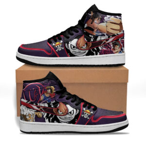 One Piece Shoes Luffy Haki Style Anime High Top