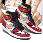 One Piece Shoes Luffy Punch Comic Style Anime High Top