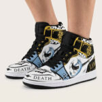 One Piece Shoes Trafalgar Law Anime High Top Sneakers