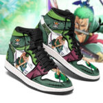 One Piece Shoes Zoro Sword Style Anime High Top