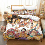One Piece Straw Hat Crew Treasure Anime Bedding Set