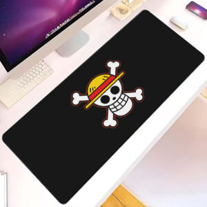 One Piece Straw Hat Jolly Roger Minimal Mouse Pad