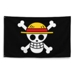 One Piece Straw Hat Pirate Flag Luffy Jolly Roger