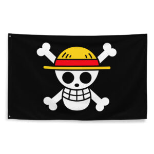 One Piece Straw Hat Pirate Flag Luffy Jolly Roger