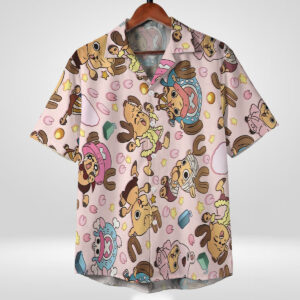 One Piece Tony Tony Chopper Cute Pattern Hawaiian Shirt