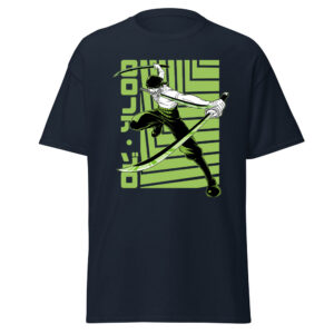 One Piece Zoro Green Slash Minimal Anime T Shirt