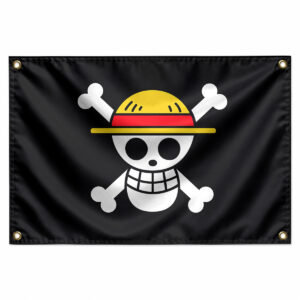 One Piece Straw Hat Pirate Flag Luffy Jolly Roger