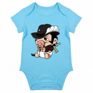 Baby Dracule Mihawk One Piece Baby Bodysuit
