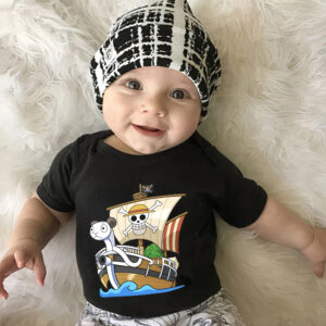 Going Merry Pirate Ship Newborn One Piece Bodysuit