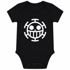 Heart Pirates Jolly Roger One Piece Baby Clothes Anime