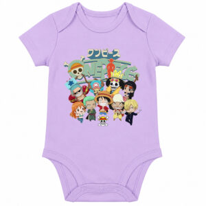 One Piece Chibi Straw Hat Crew Infant Bodysuit Onesie