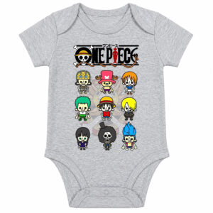 One Piece Straw Hat Crew Pixel Baby Bodysuit (10styles)