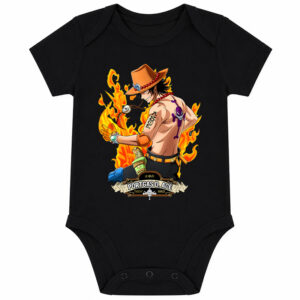 Portgas D Ace Fire Fist Baby Anime Clothes Bodysuit