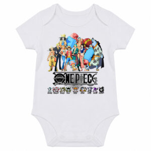 Straw Hat Pirates Crew Anime Baby Clothes