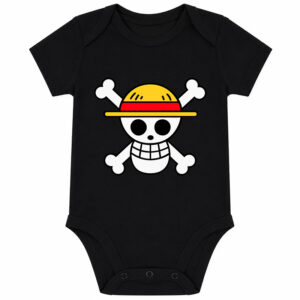 Straw Hat Pirates Jolly Roger Anime Baby Clothes