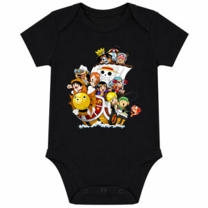 Thousand Sunny Straw Hat Crew Newborn Body Suit