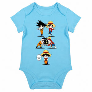 Trio Goku Luffy Naruto Newborn Clothes Romper