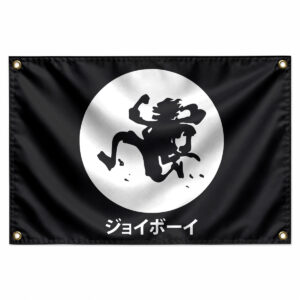 Anime Joy Boy Luffy Gear 5 Flag Wall Banner 3x5ft