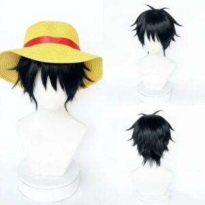 Monkey D Luffy Wig One Piece Cosplay Hair