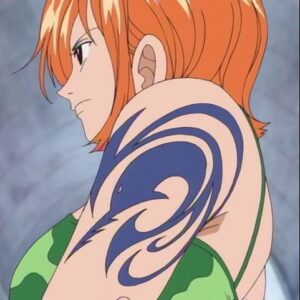 Nami's Original Tattoo x Arlong Pirates Jolly Roger