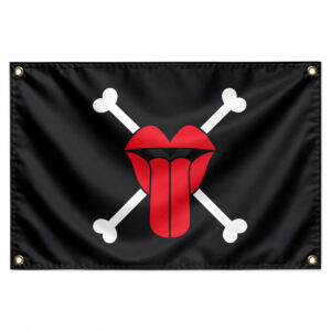One Piece Bellamy Pirates Flag Jolly Roger Wall Banner