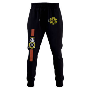 One Piece Corazon & Heart Pirates Jogger Pants