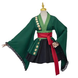 One Piece Zoro Kimono Costume Cosplay Halloween