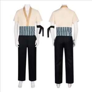 Zoro Live Action Cosplay Costume for Fans