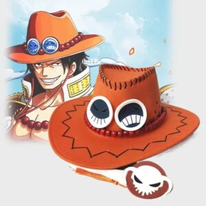ACE Hat One Piece Cosplay Cowboy Unisex