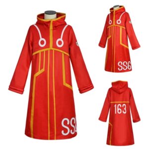 Luffy Egghead Outfit Cosplay Costume for Adults