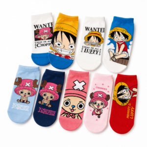 One Piece Straw Hat Crew Anime Ankle Socks