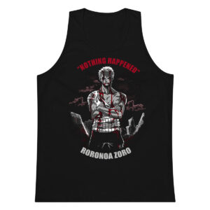 Roronoa Zoro Nothing Happened Tank Top